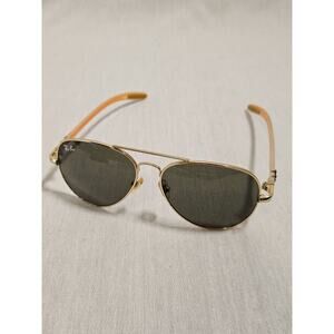 B&L Ray-Ban Sunglasses - Orange And Gold #6215136 - Small Damage On Earpieces